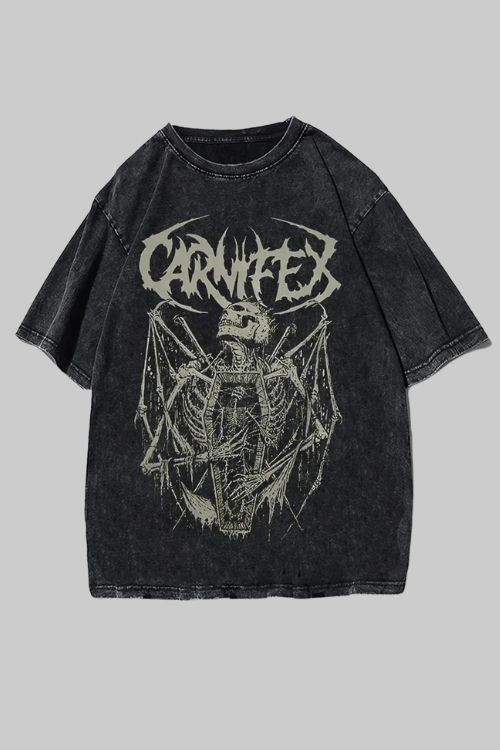 Ennzoo SkullScript T-Shirt