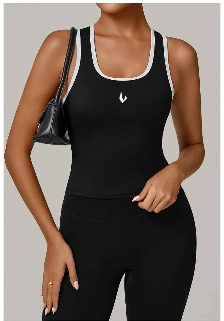 ENNZOO Open-Back Fitness Top