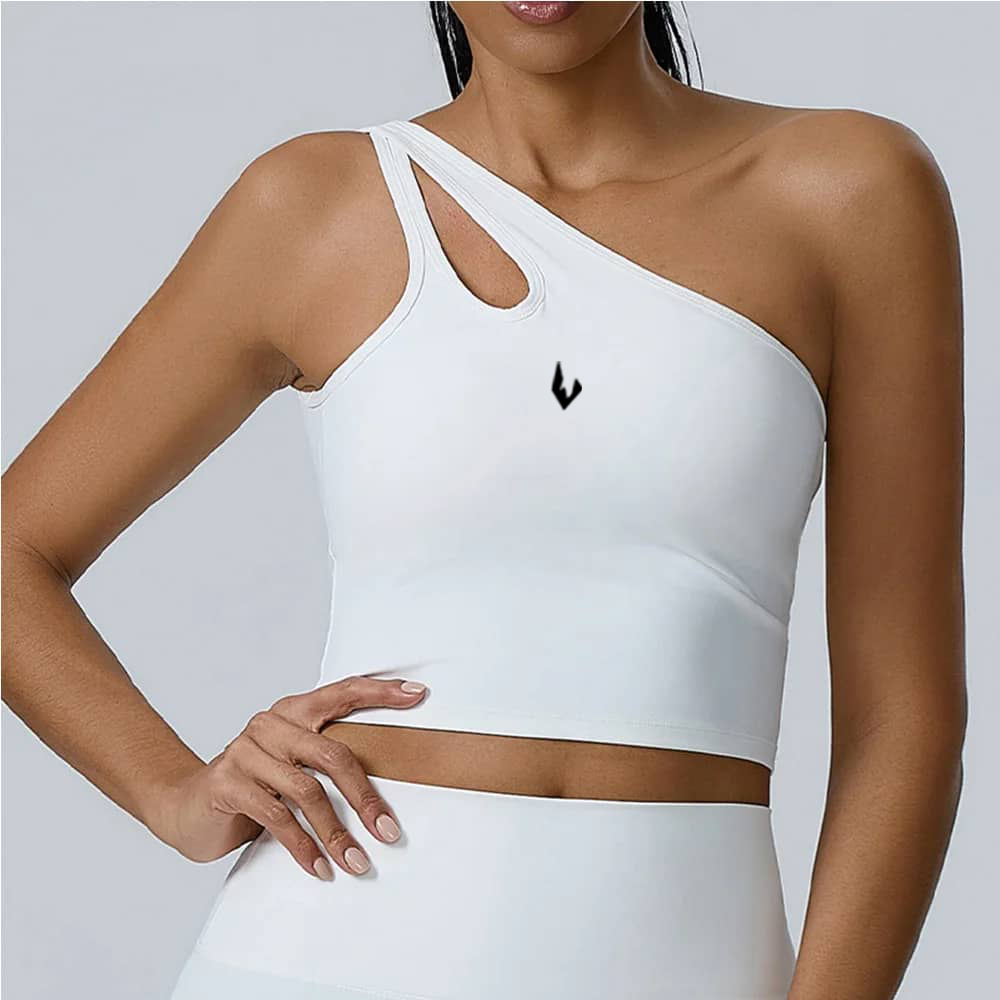 ENNZOO One-Shoulder Sports Bra