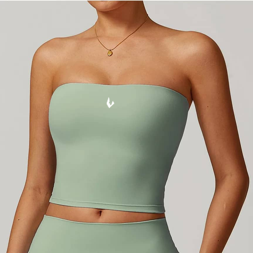 ENNZOO Sexy Strapless Sports Top