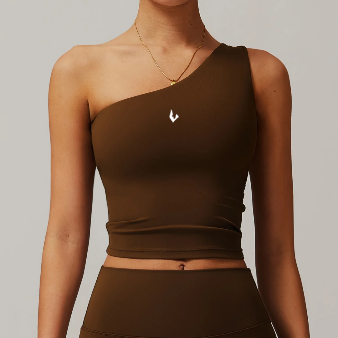 ENNZOO Asymmetric Sports Top