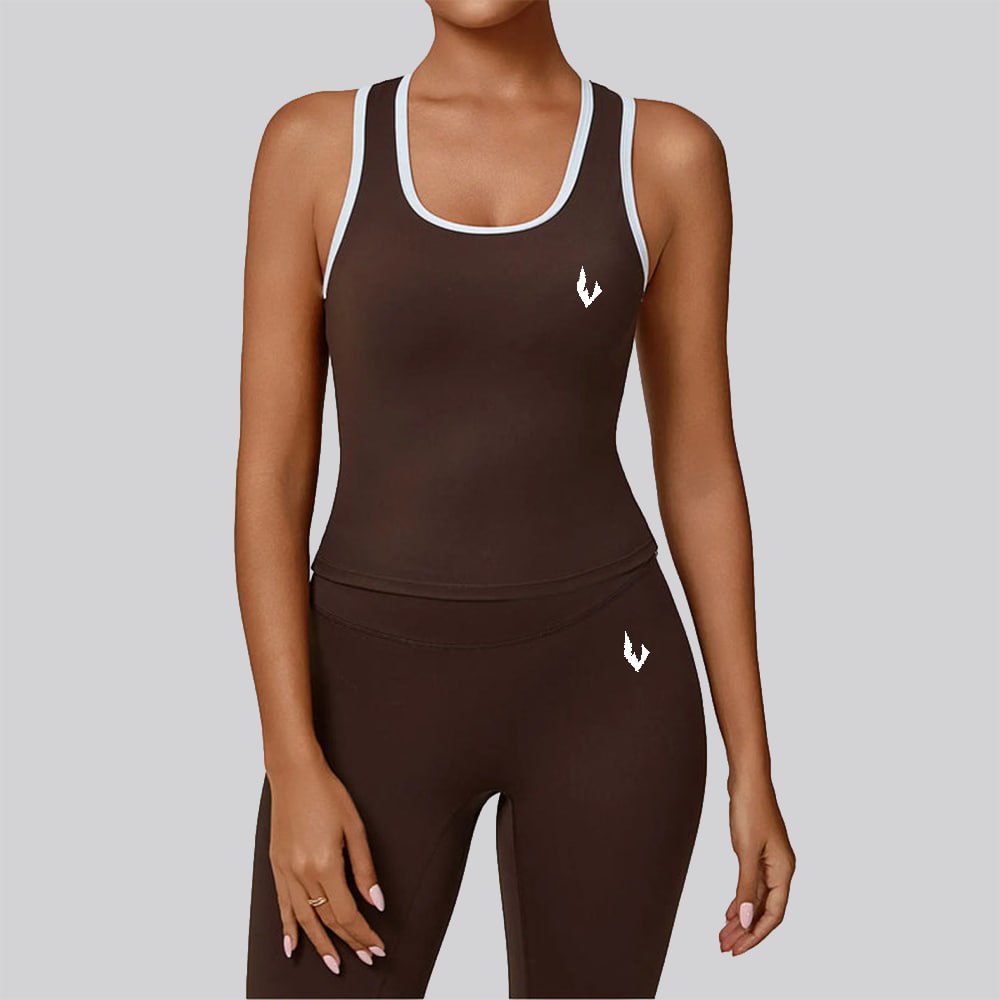 بلوزة رياضية مفتوحة الظهر من ENNZOO