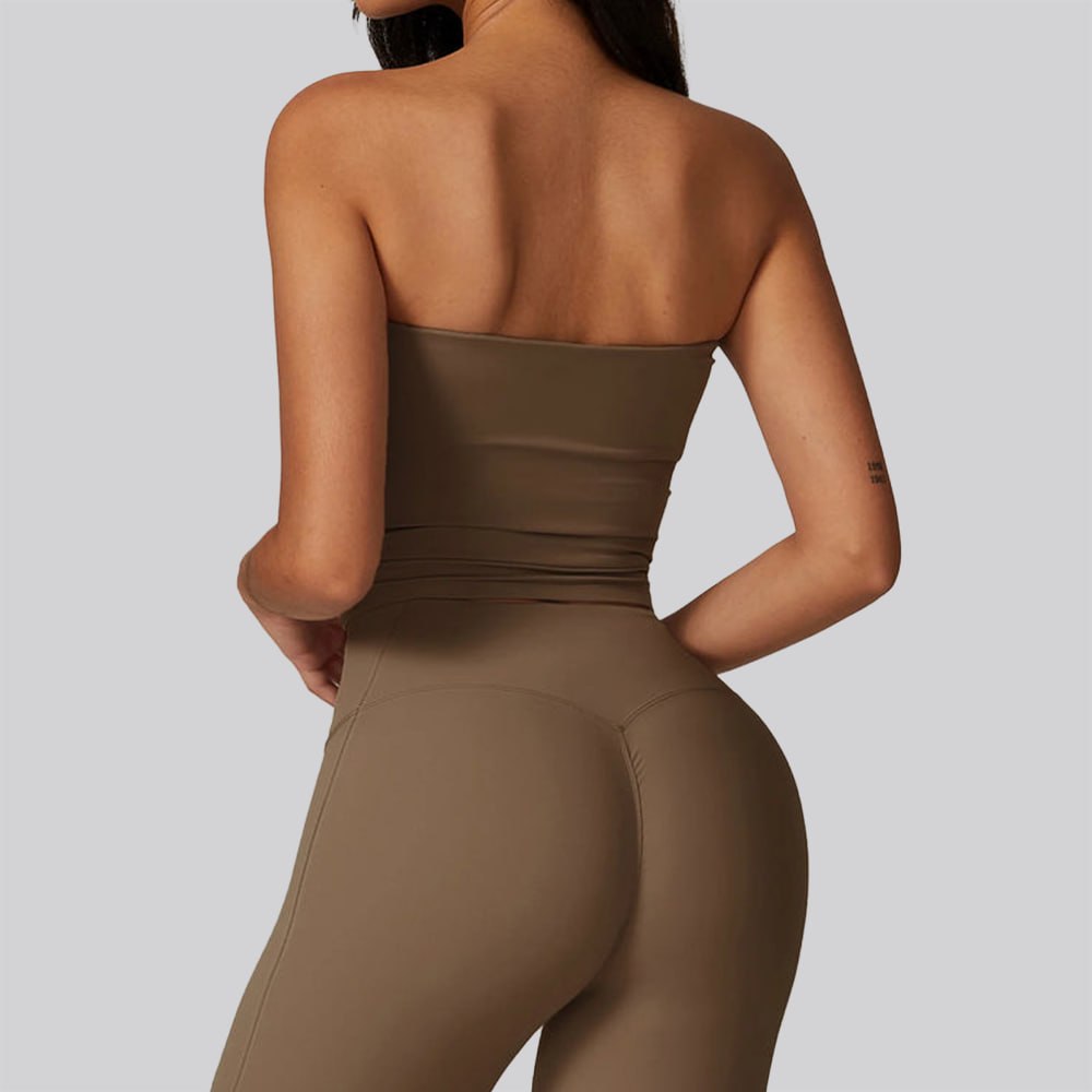 بلوزة رياضية مثيرة بدون حمالات من ENNZOO