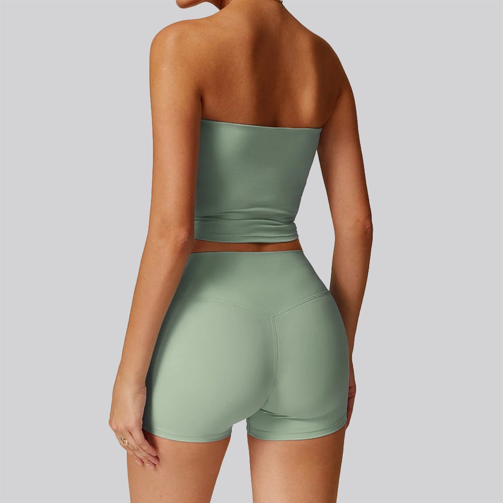 بلوزة رياضية مثيرة بدون حمالات من ENNZOO