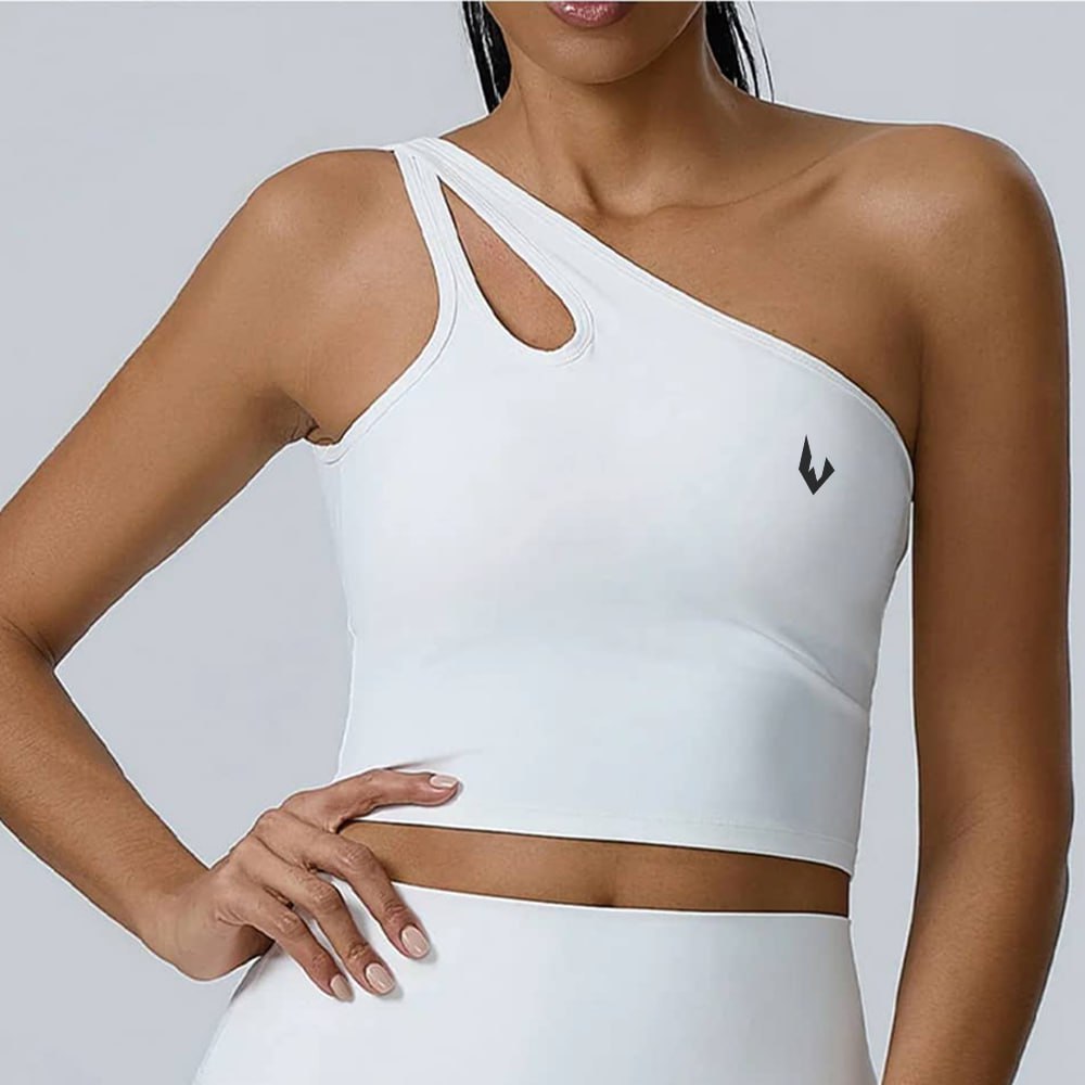 ENNZOO One-Shoulder Sports Bra