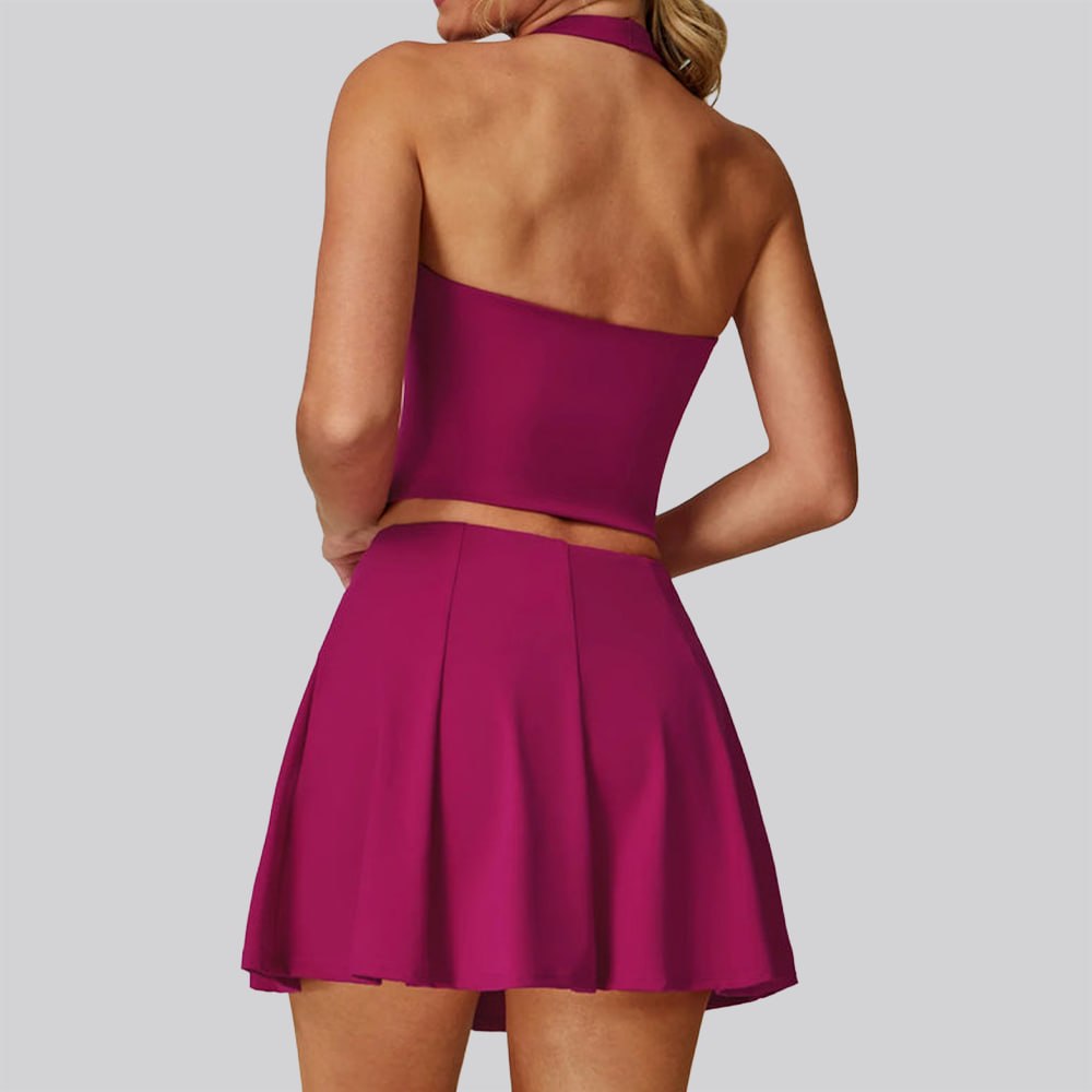 ENNZOO Halter Push-Up Top