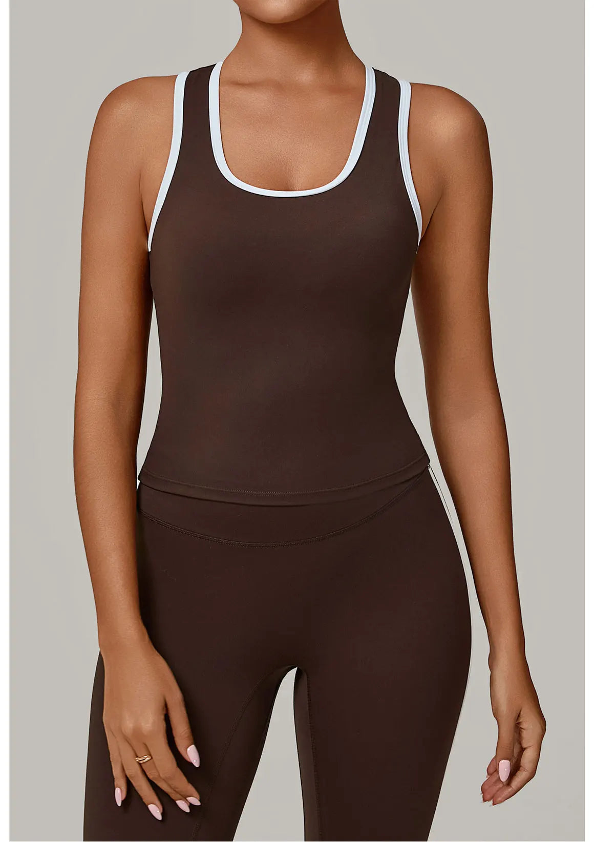 ENNZOO Open-Back Fitness Top