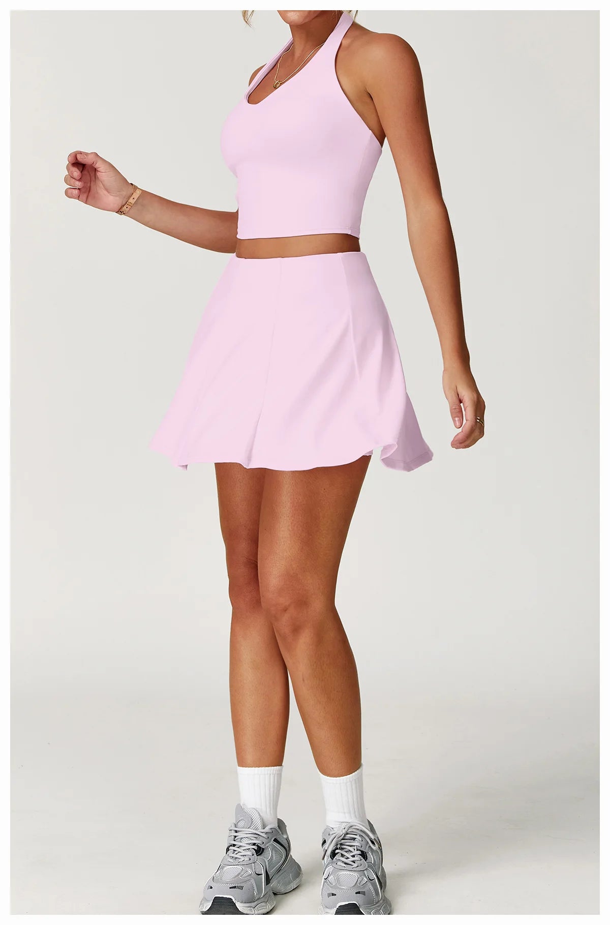 ENNZOO Halter Push-Up Top