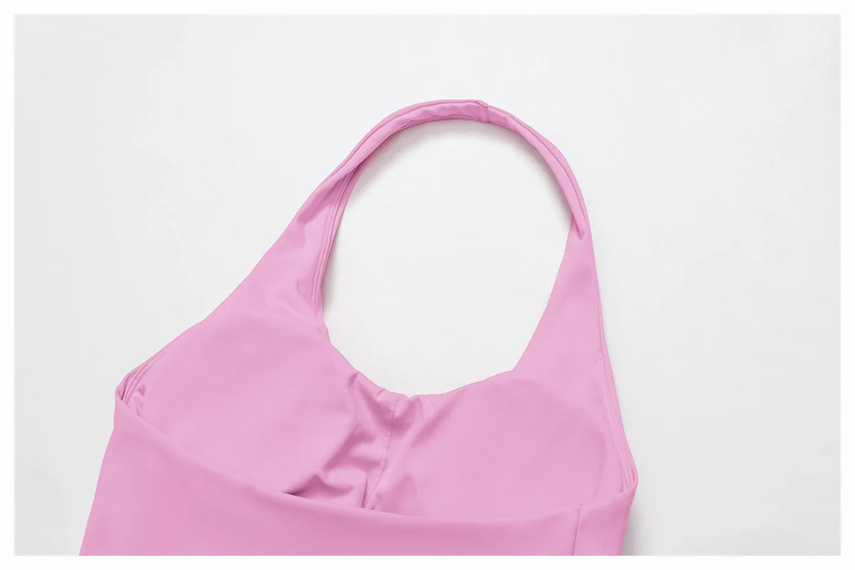 ENNZOO Halter Push-Up Top