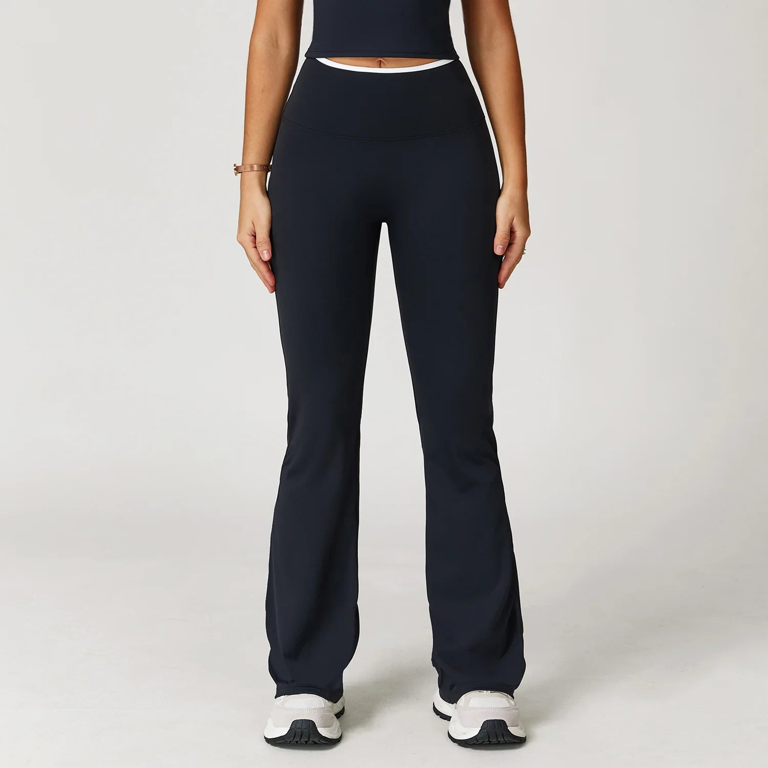 Ennzoo High-Waist Flare Leggings