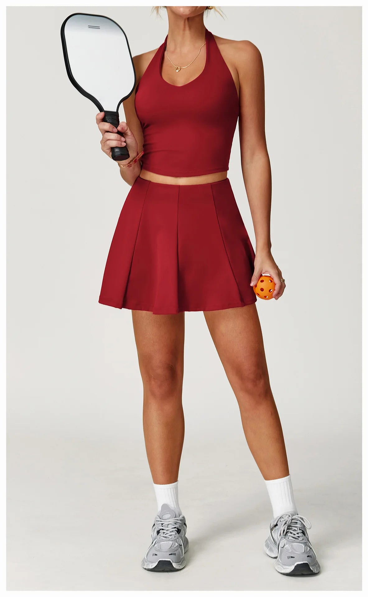 ENNZOO Halter Push-Up Top