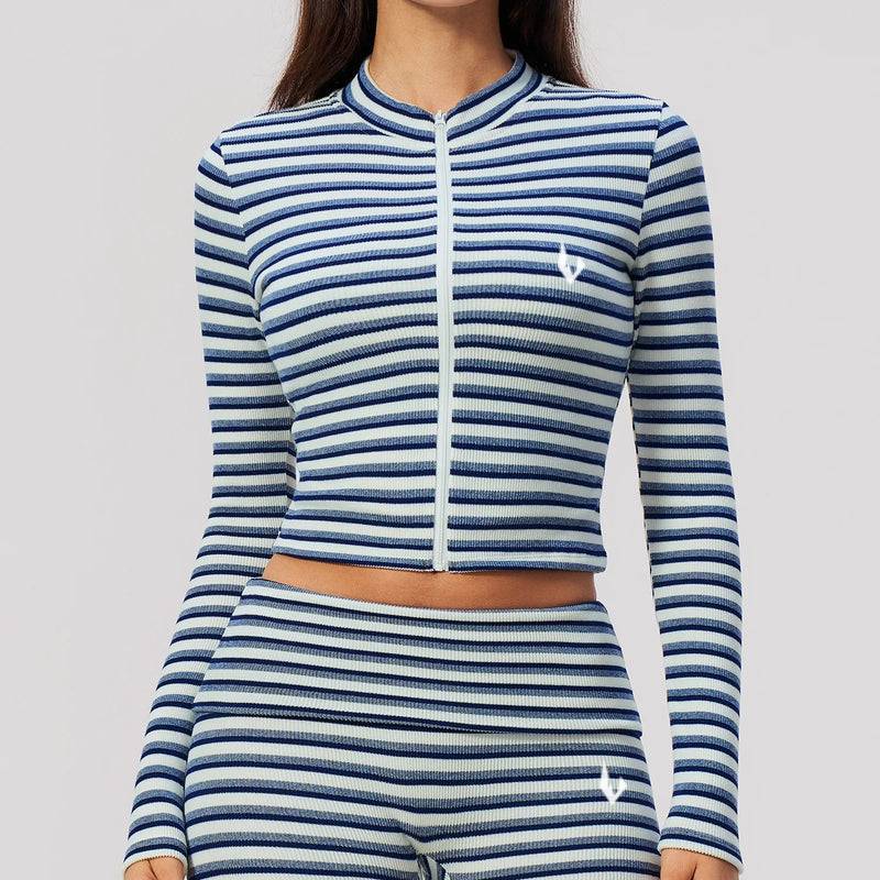 ENNZOO Stripe Motion Jacket