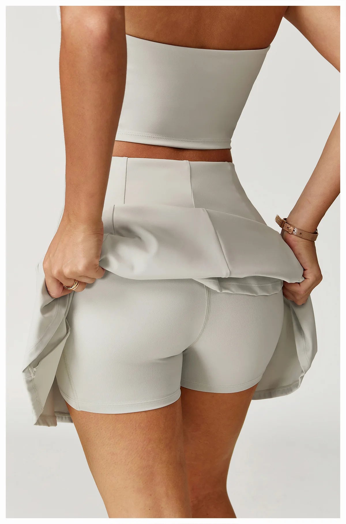 ENNZOO Pocketed Tennis Skirt