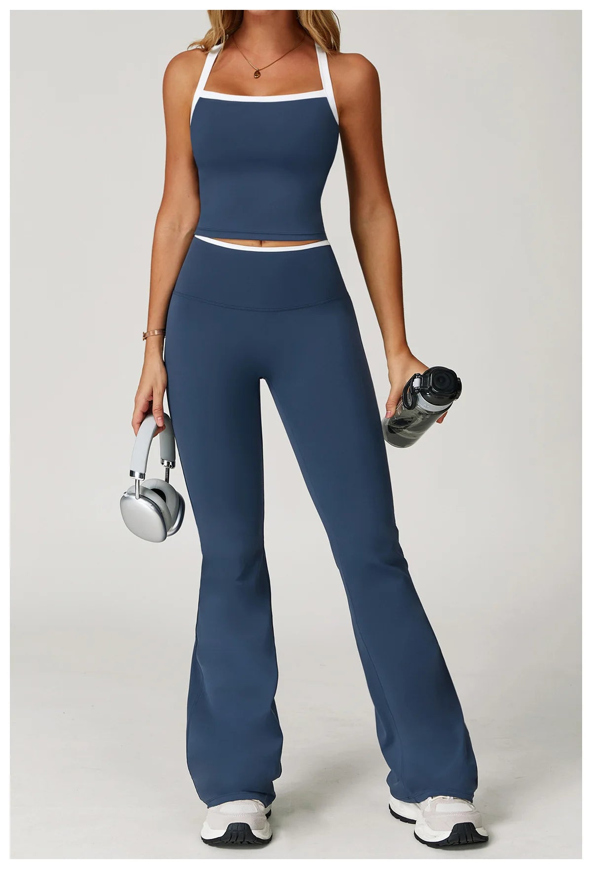 Ennzoo Wide-Leg Sculpt Leggings