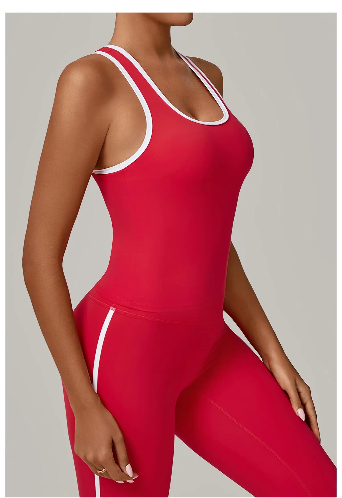 ENNZOO Open-Back Fitness Top