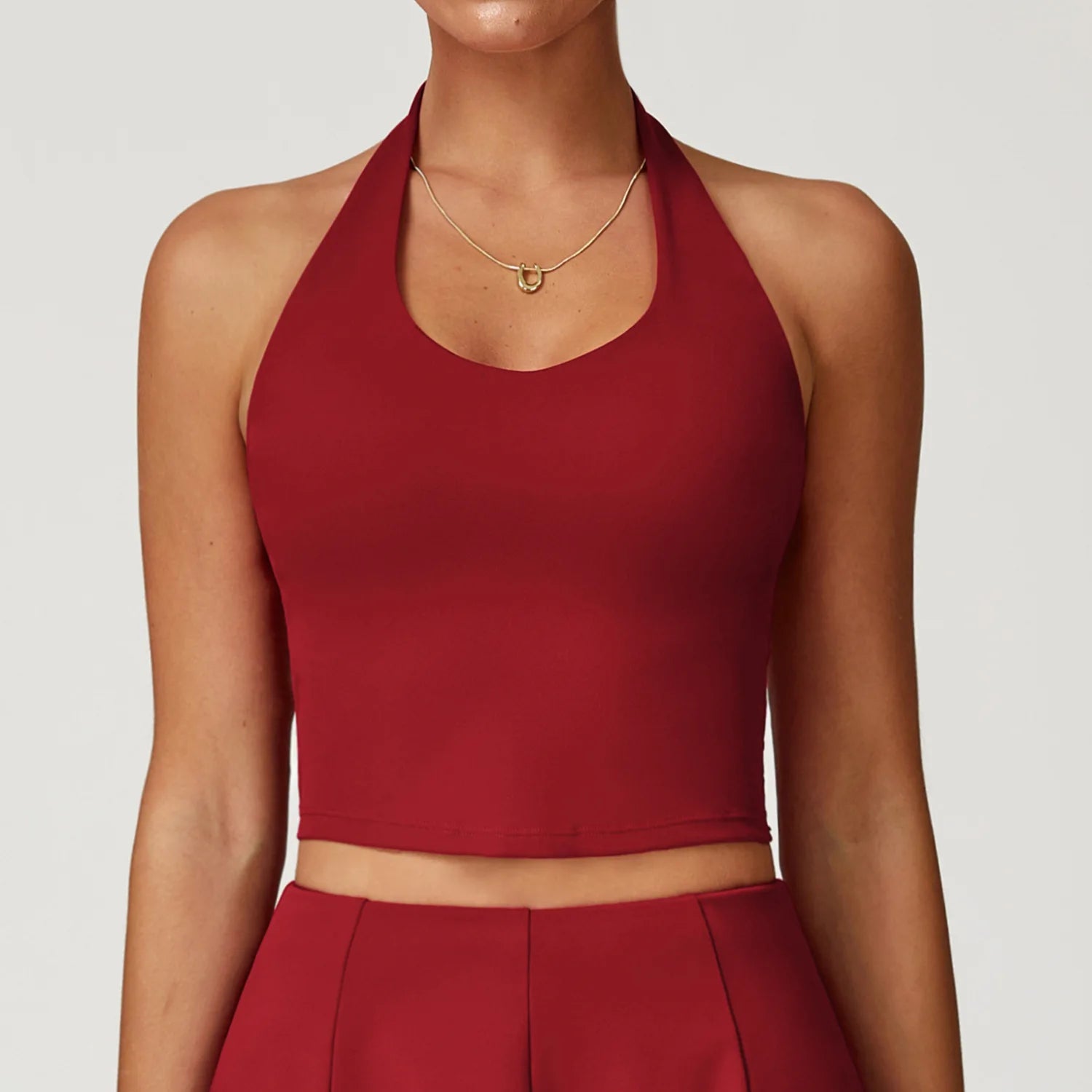 ENNZOO Halter Push-Up Top