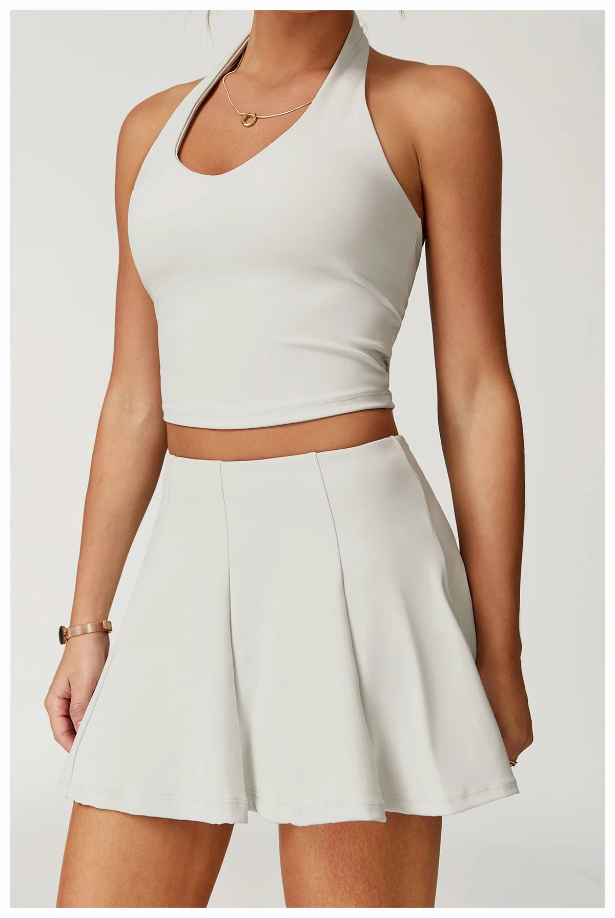 ENNZOO Pocketed Tennis Skirt