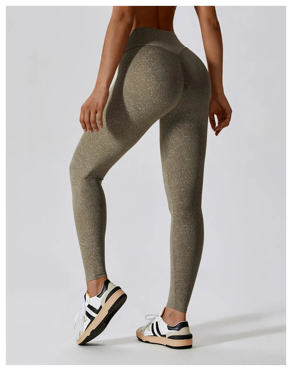 Zoorie Camouflage Print  Push Up Leggings
