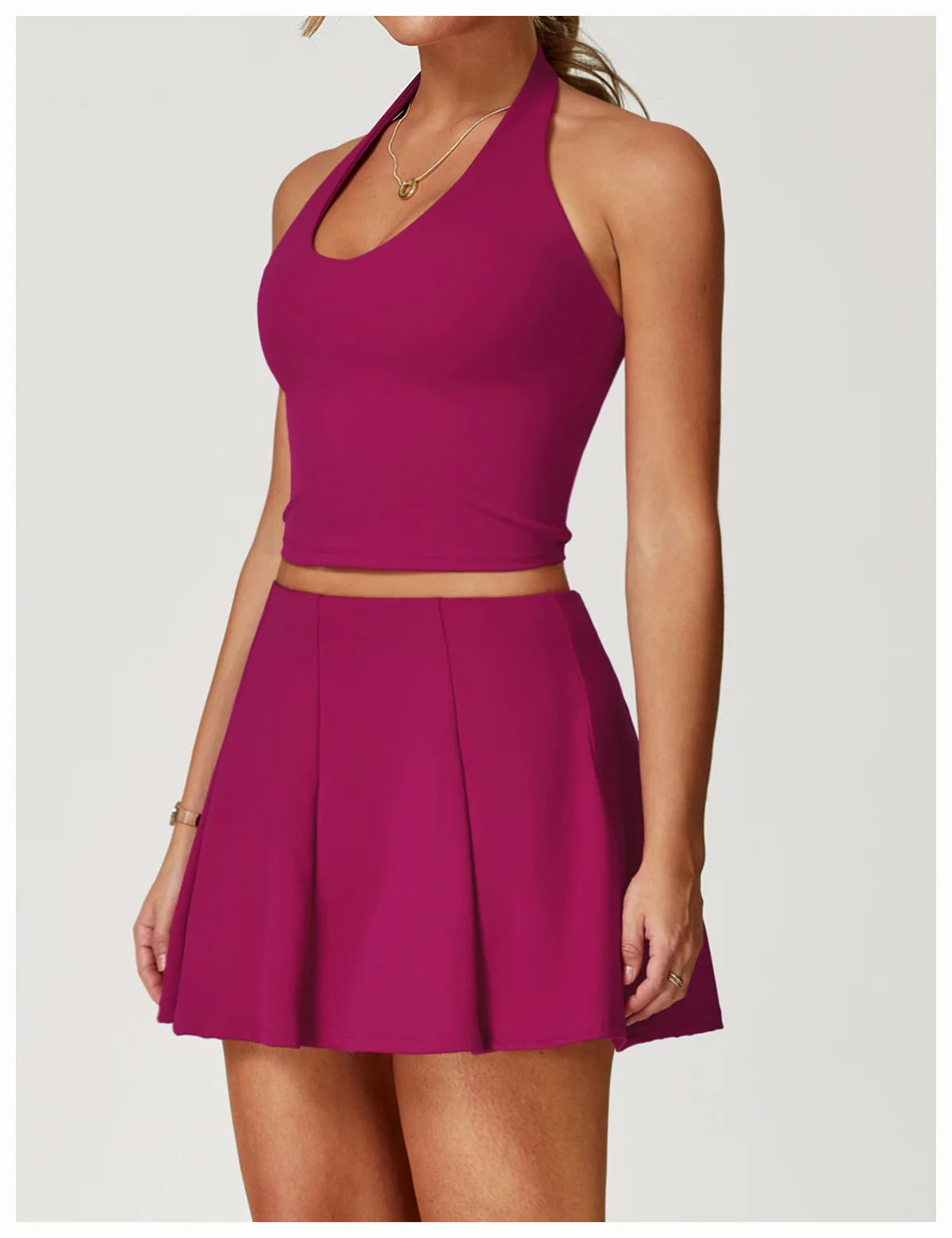 ENNZOO Halter Push-Up Top