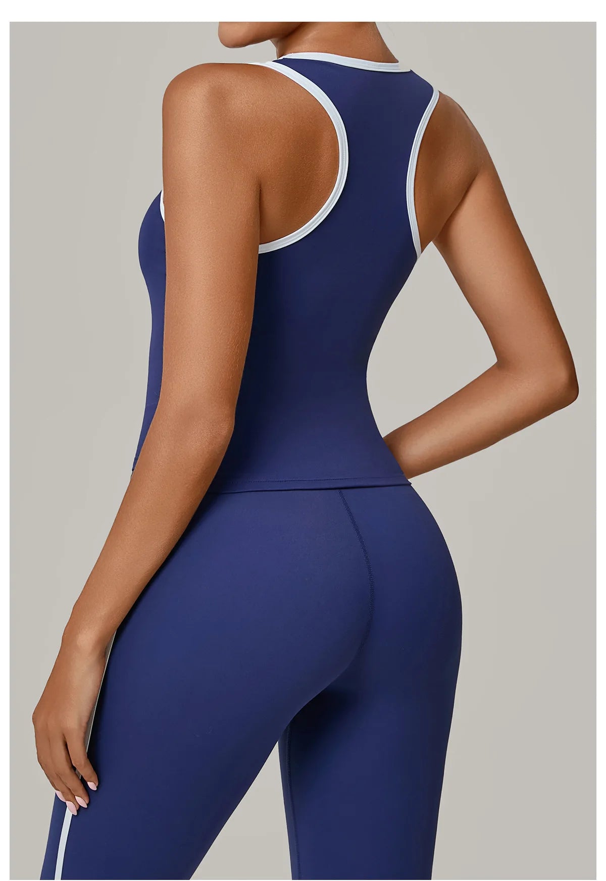 ENNZOO Open-Back Fitness Top