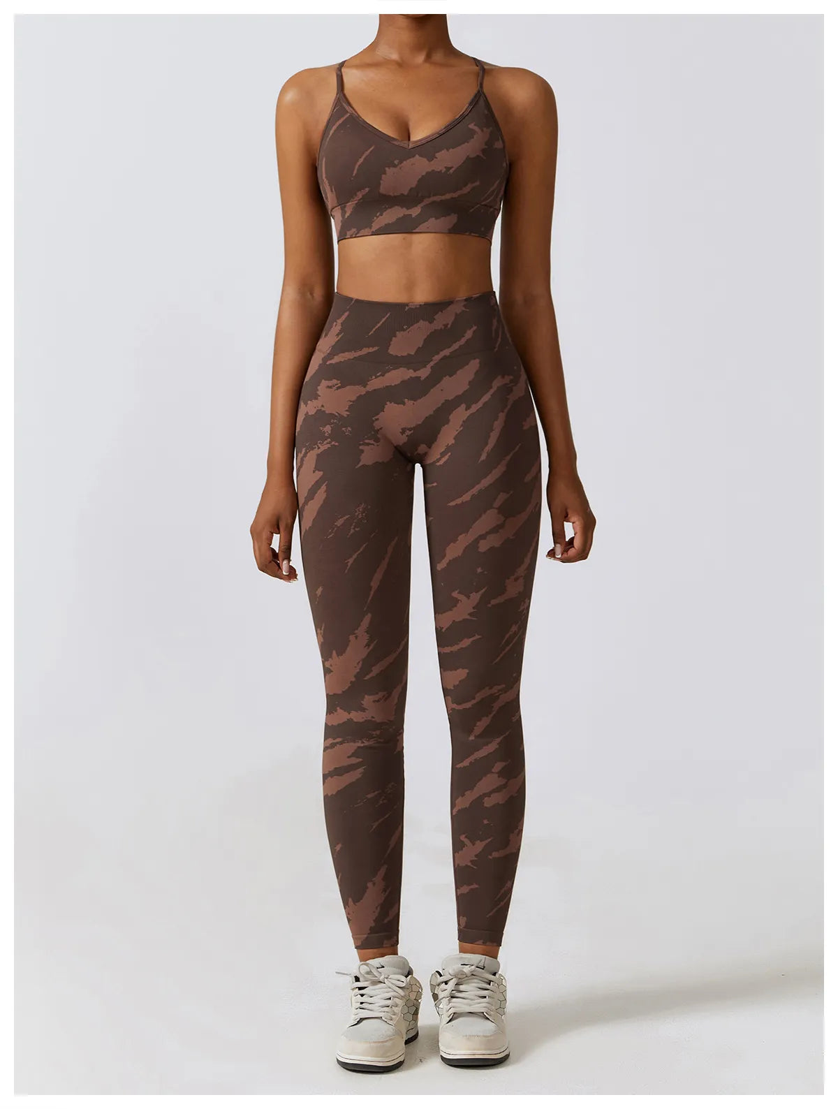 Zoorie Camo Seamless Scrunch Leggings