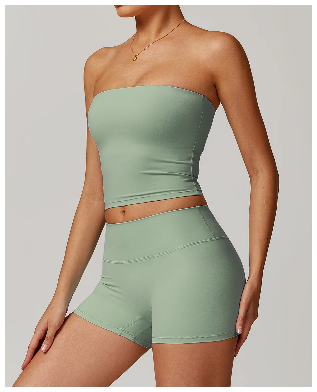 ENNZOO Strapless Sports Top