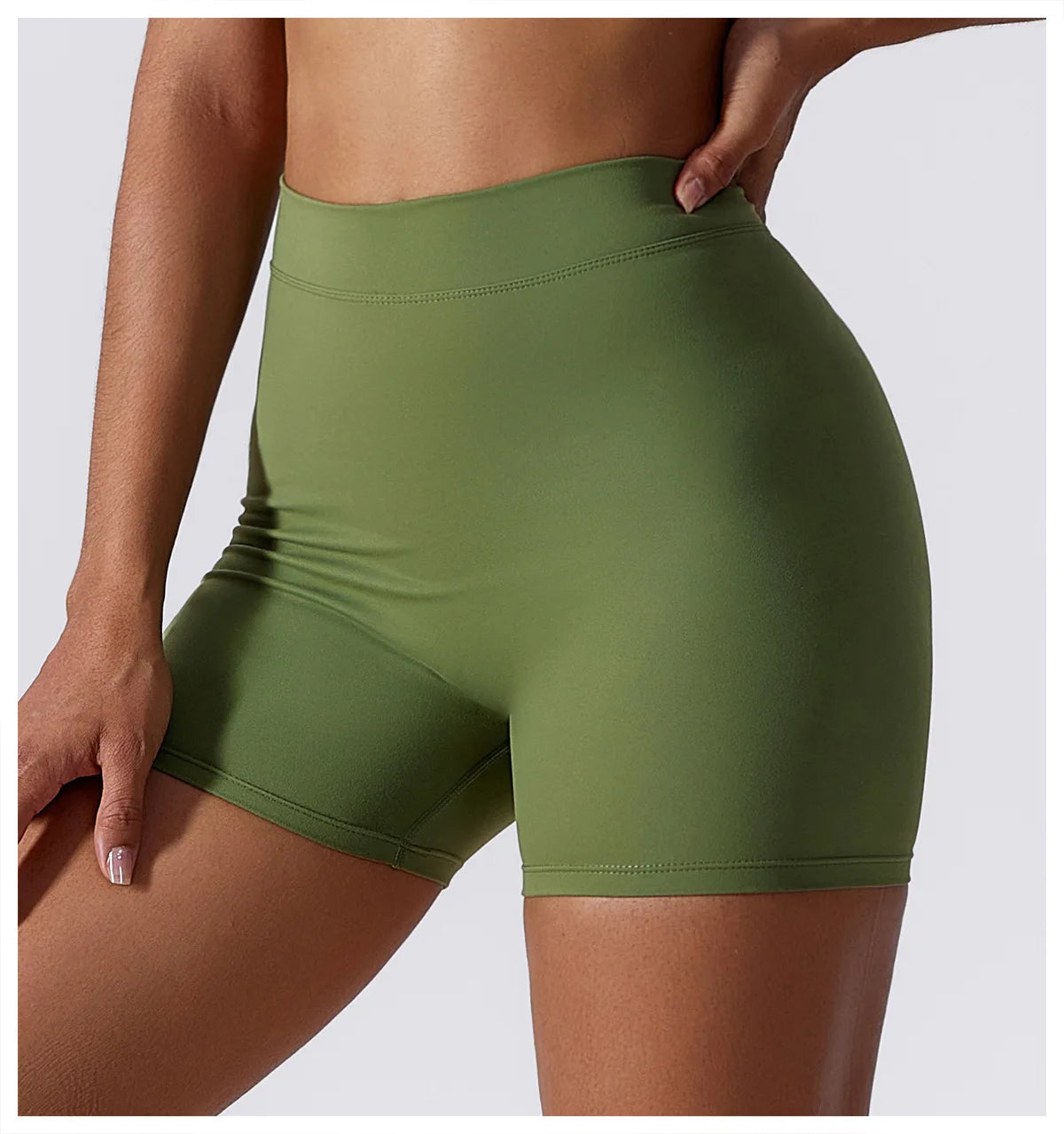 ENNZOO Hip-Lift Seamless Shorts