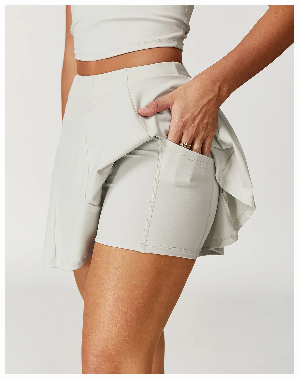 ENNZOO Pocketed Tennis Skirt
