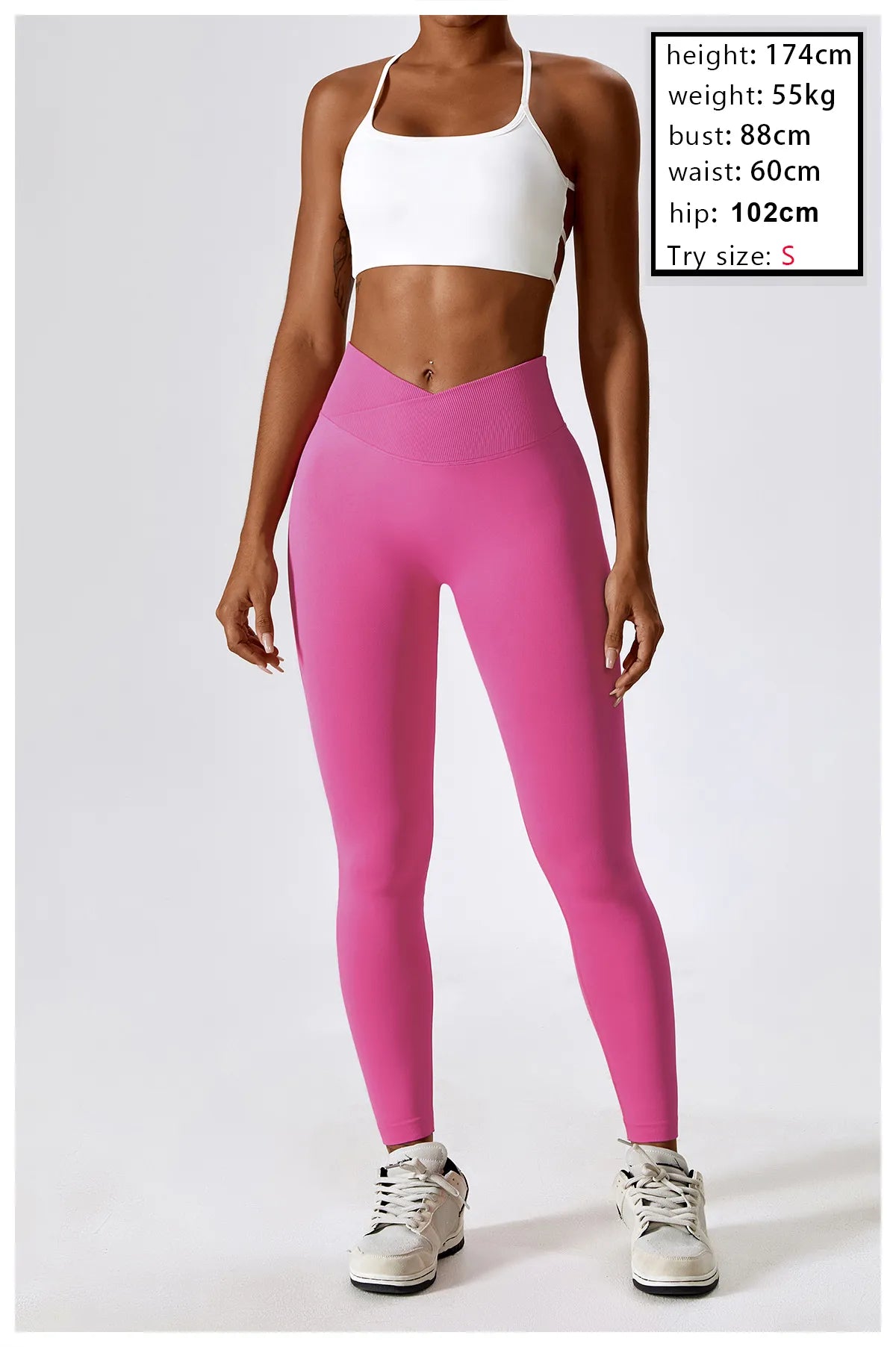 Zoorie High Waist Butt Lift Seamless Legging