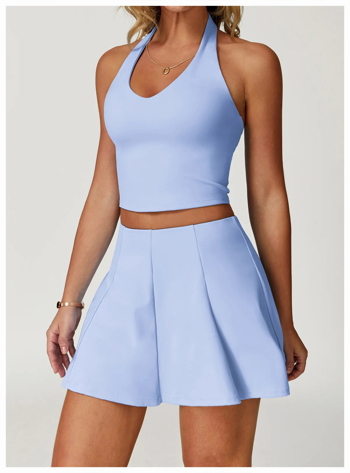 ENNZOO Pocketed Tennis Skirt