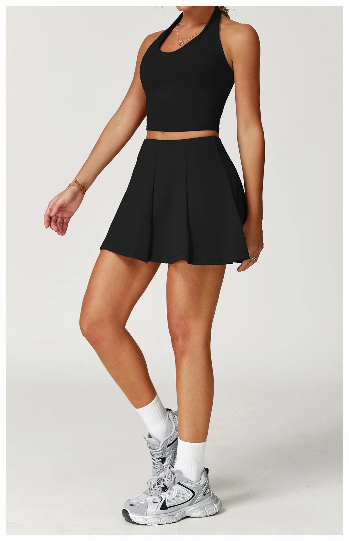 ENNZOO Pocketed Tennis Skirt