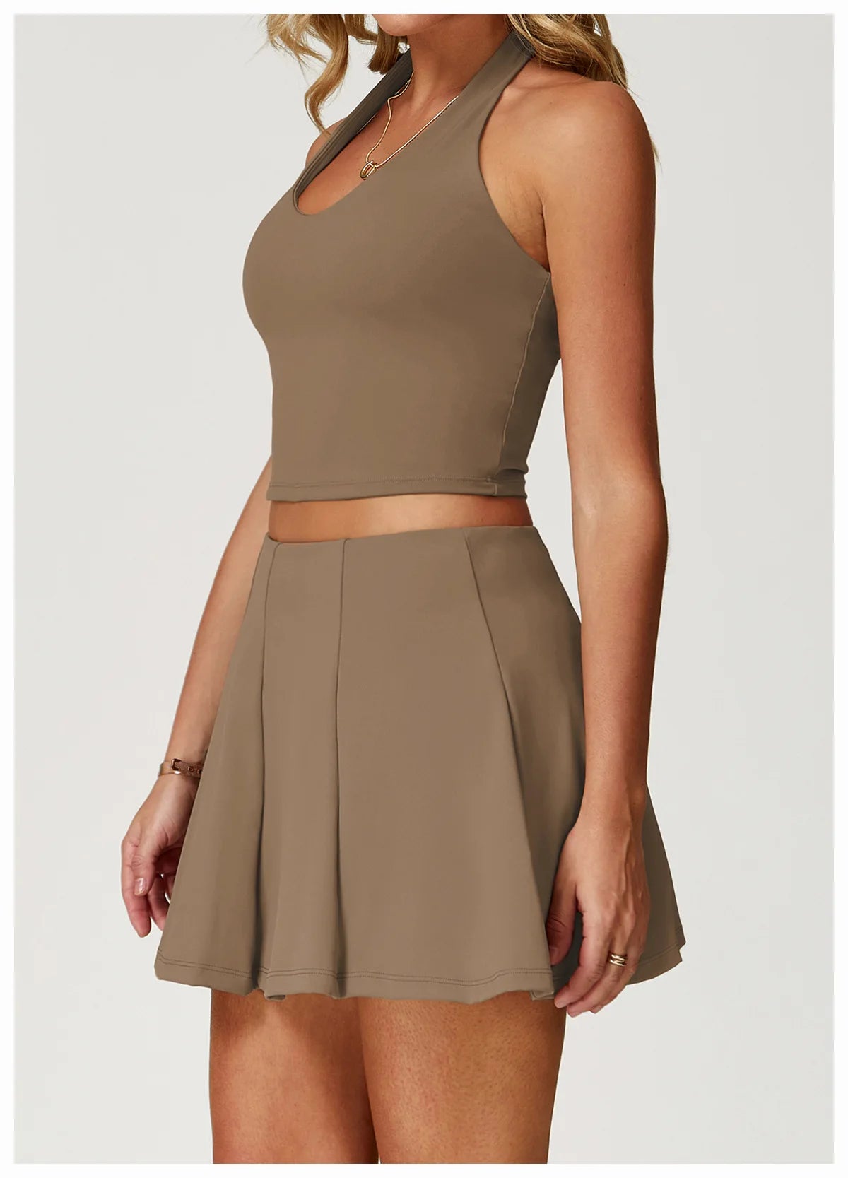 ENNZOO Halter Push-Up Top