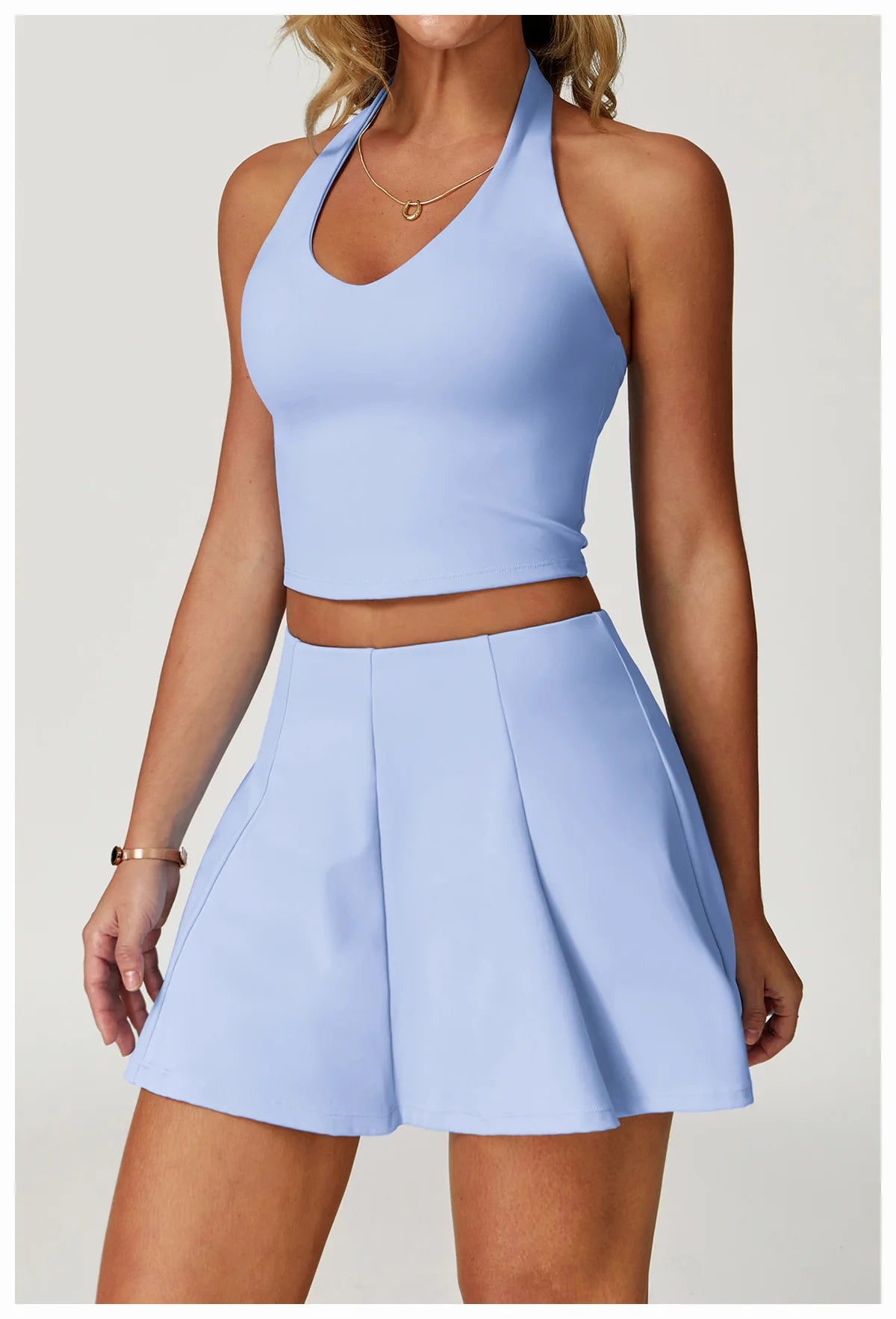 ENNZOO Halter Push-Up Top