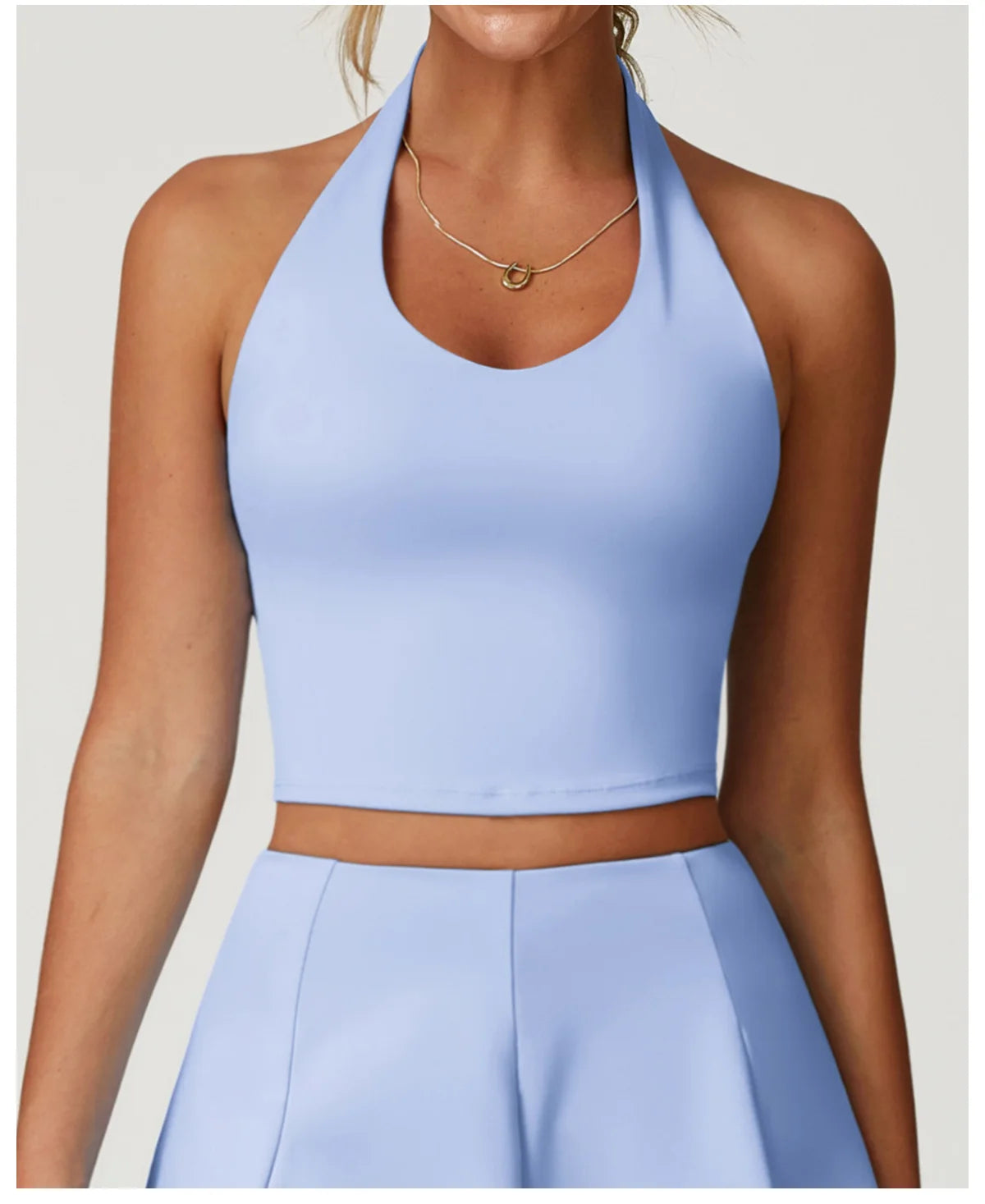 ENNZOO Halter Push-Up Top