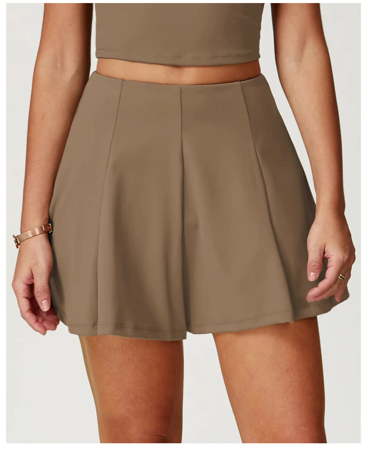ENNZOO Pocketed Tennis Skirt