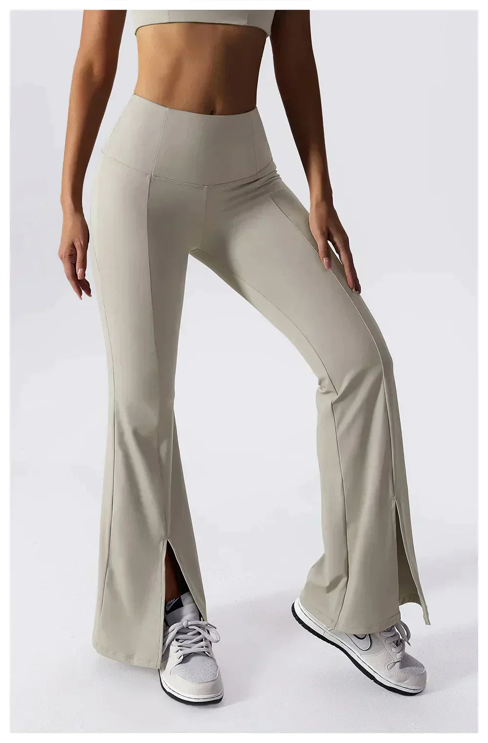 Zoorie Split Flare Leggings