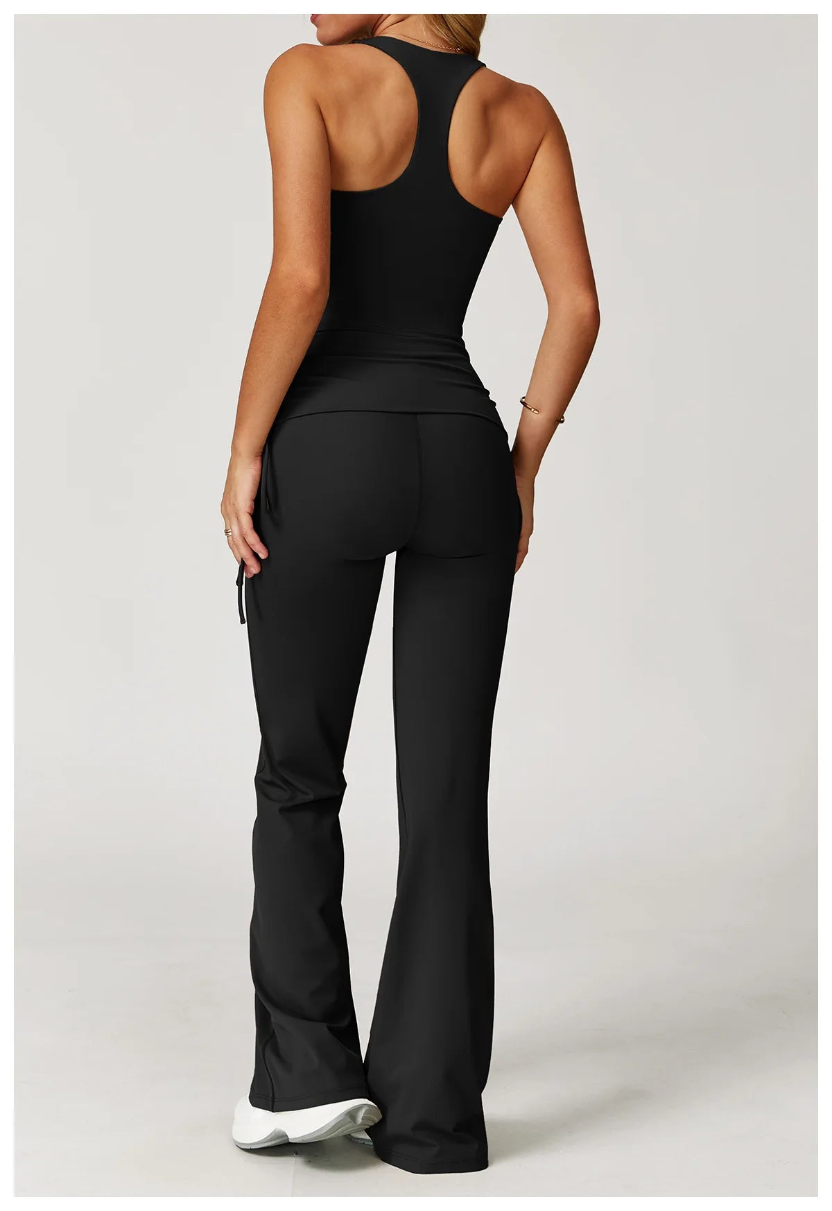 Ennzoo High-Waist Bell-Leggings