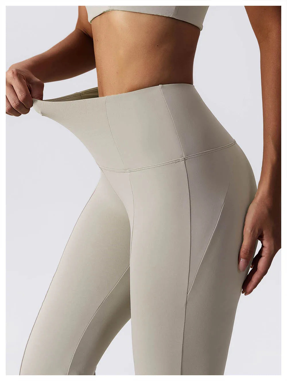 Zoorie Split Flare Leggings