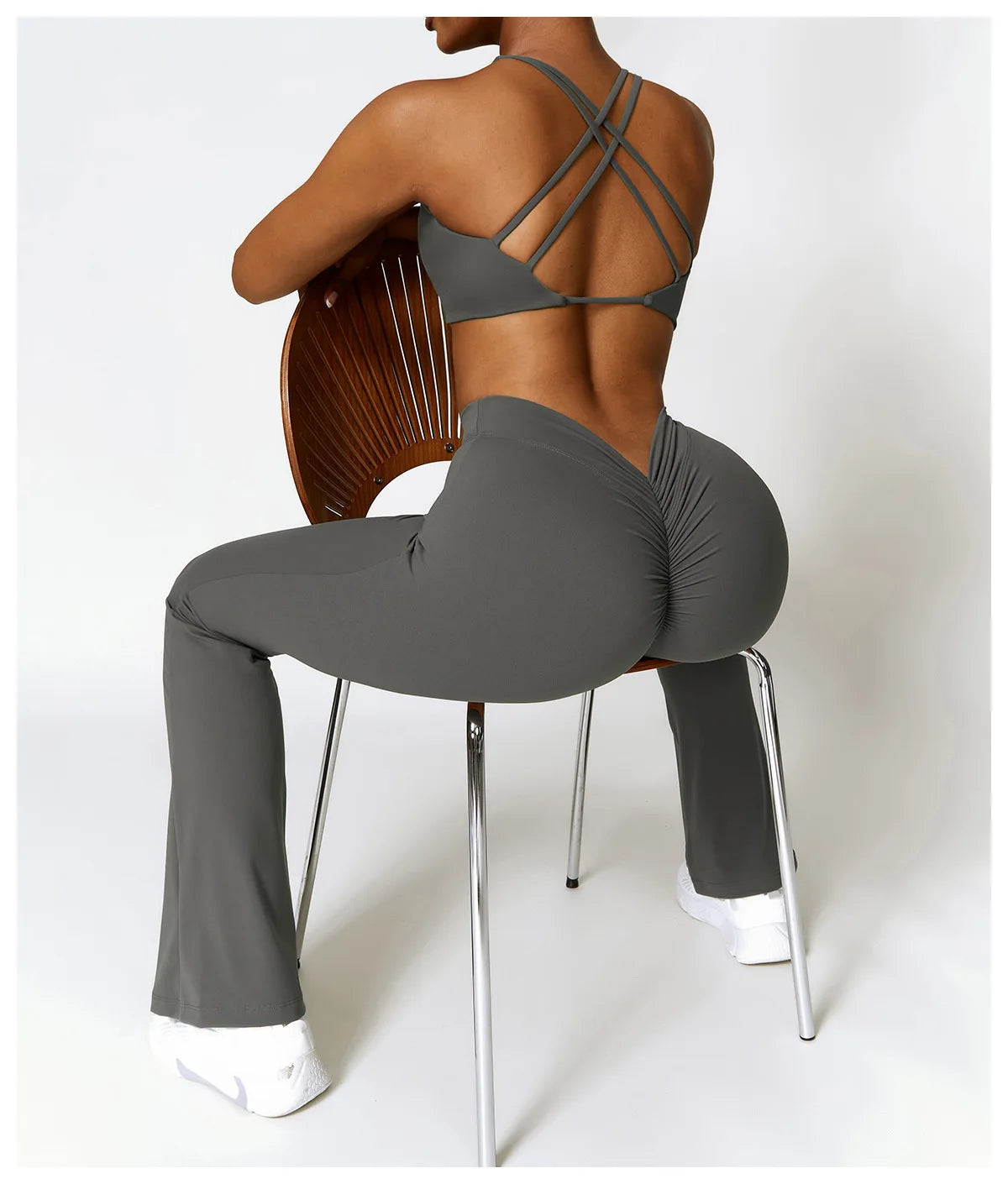 Ennzoo Bell Flare Leggings