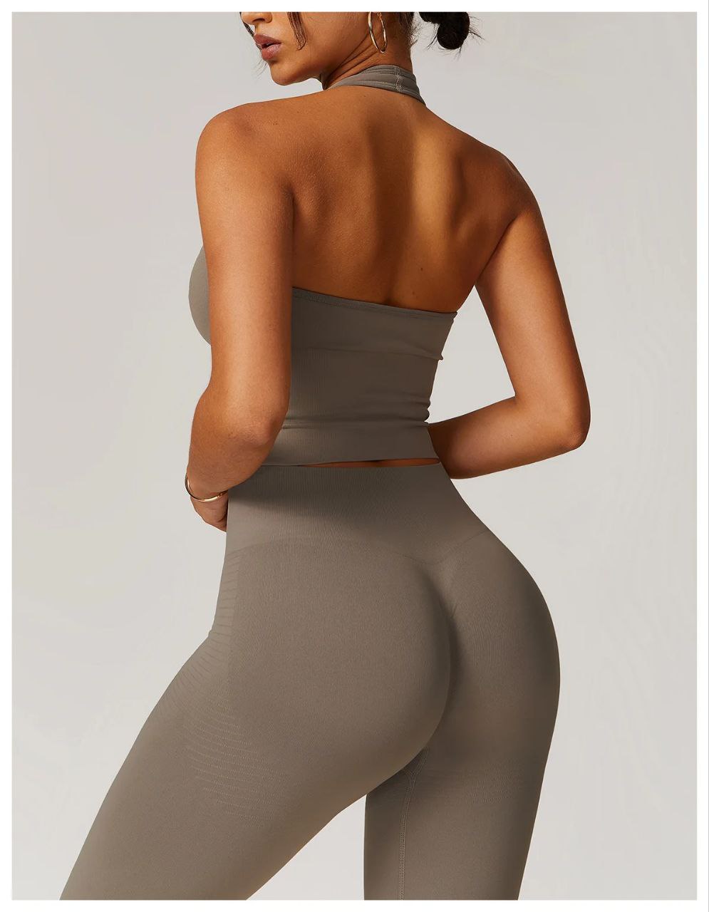 ENNZOO Halter Push-Up Top
