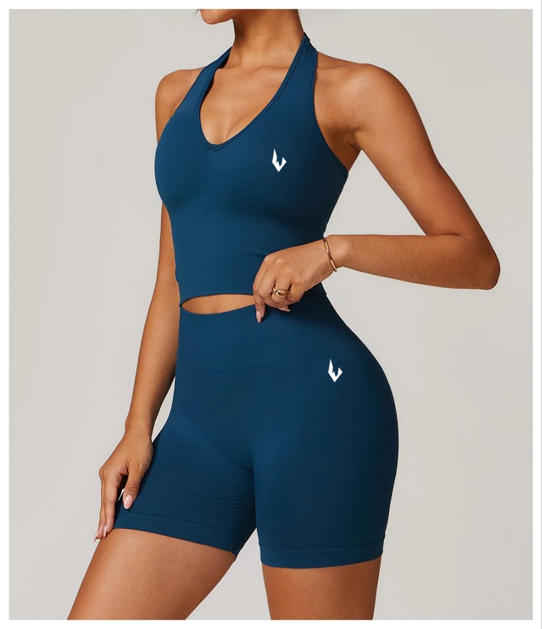 ENNZOO Halter Push-Up Top