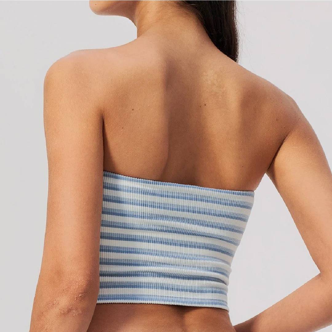 ENNZOO Stripe Motion Top