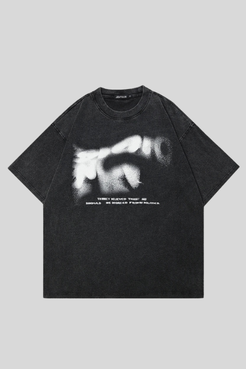 Zoorie Blurry Streetwear T-Shirt
