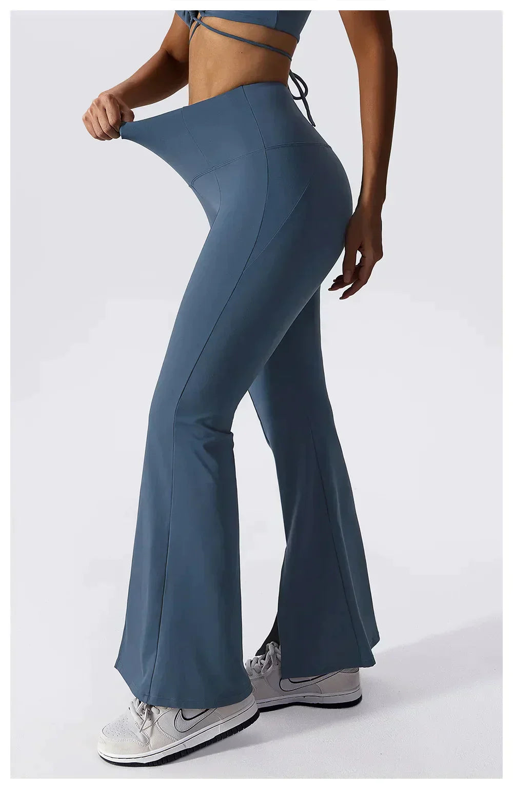 Ennzoo Split Flare Leggings