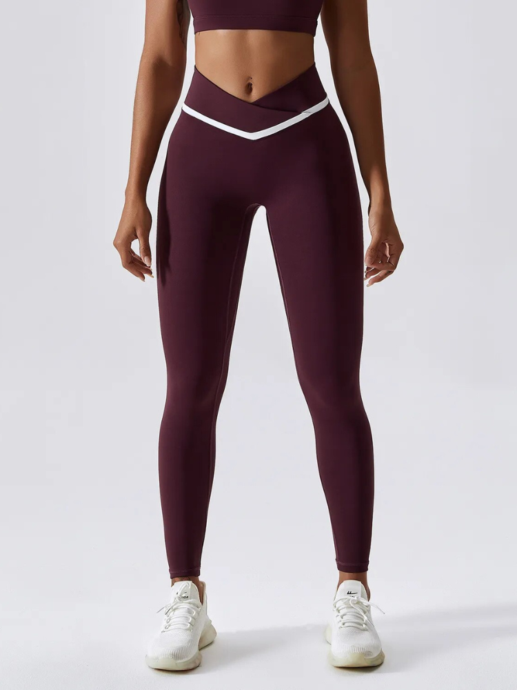 Ennzoo V Cut High Waist Leggings