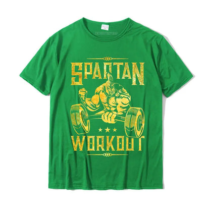 Zoorie Spartan Workout Team Gold T-Shirt