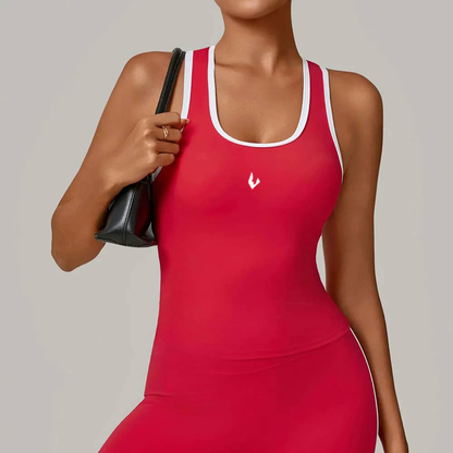 ENNZOO Open-Back Fitness Top