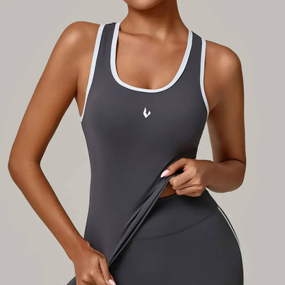 ENNZOO Open-Back Fitness Top