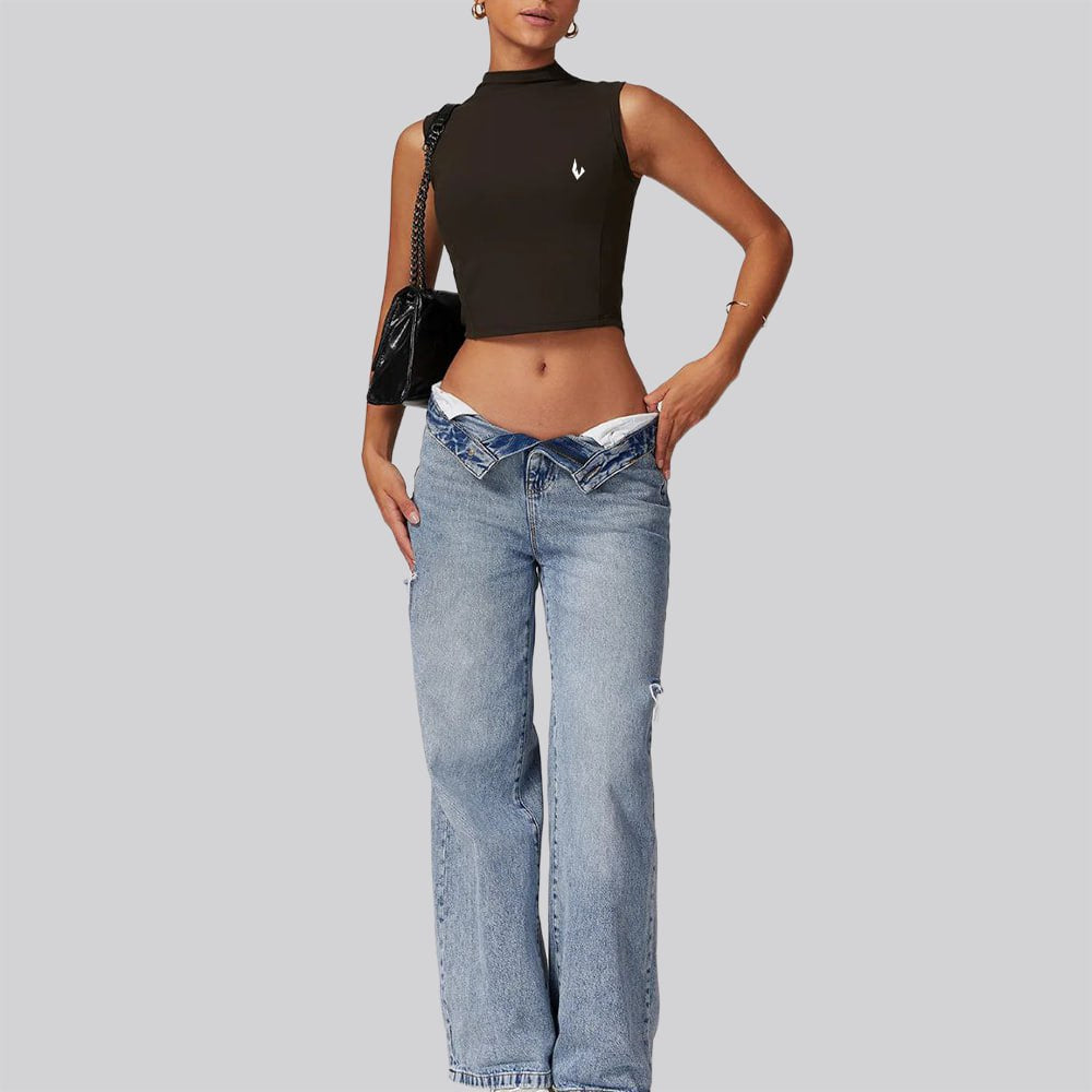 ENNZOO Padded Running Sports Top