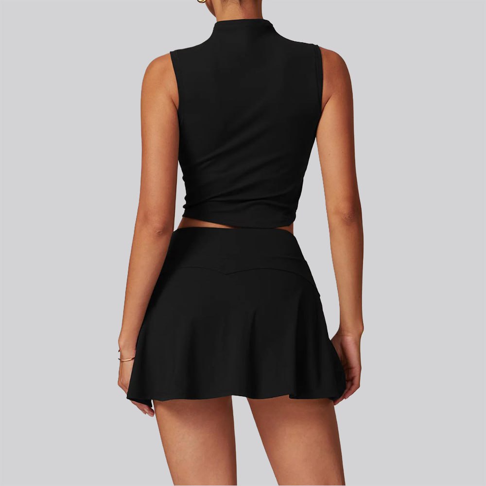 ENNZOO Padded Running Sports Top